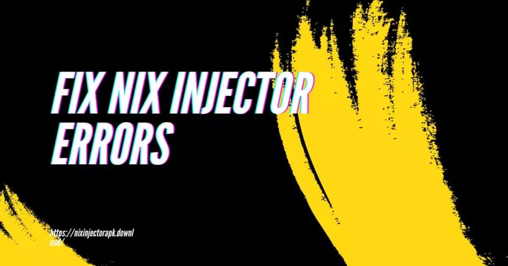 Fix Nix Injector Errors